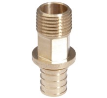 Переходник REHAU НР 50-1 1/2" RX+, бронза