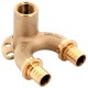 Угольник REHAU настенный ВР 20/20-1/2" RX+ длинный , бронза