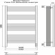 Полотенцесушитель Royal Thermo Casa П21 500х1200 электро (встроен. диммер) черный