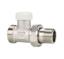 Клапан радиаторный VARMEGA 1/2" x 3/4"EK запорный, прямой VM10302