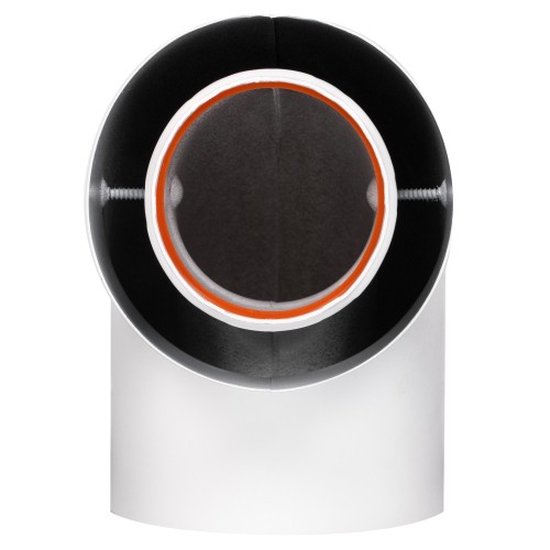 Отвод коаксиальный стартовый универсальный Royal Thermo 60/100, 90 гр.