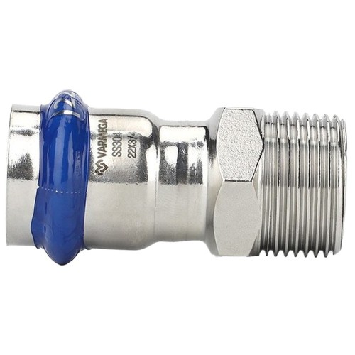 Муфта VARMEGA раструбная Inox Press НР 15x1/2"