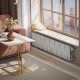 Радиатор биметаллический Royal Thermo PianoForte 200 Серебристый - 16 секц.