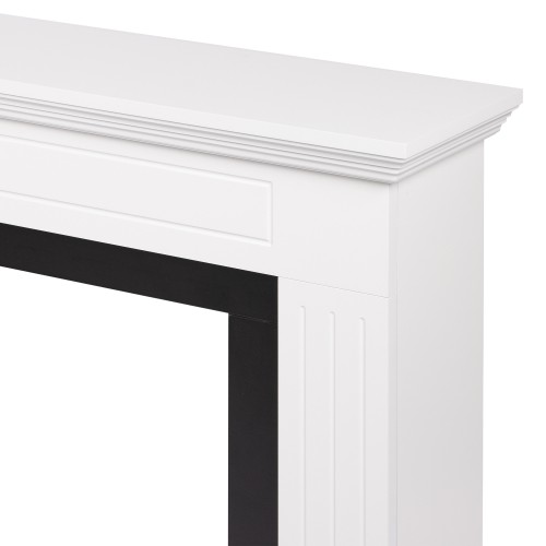Каминокомплект: Очаг Electrolux EFP/P-3620LS, портал Retto 36 белый, р/в