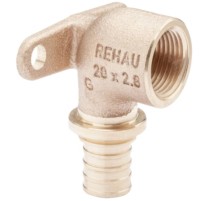 Угольник REHAU настенный ВР 20-3/4" RX+ , бронза