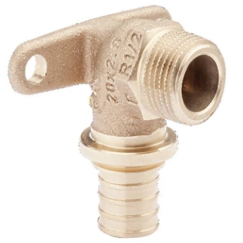 Угольник REHAU настенный НР 20-3/4" RX+, бронза