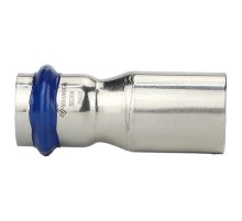 Муфта-вставка VARMEGA однораструбная Inox Press переходная 18ax15