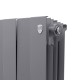 Радиатор биметаллический Royal Thermo PianoForte 300 Серебристый - 10 секц.