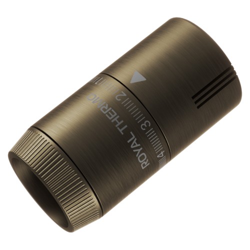 Термоголовка жидкостная Royal Thermo Design М30х1,5 (бронза)