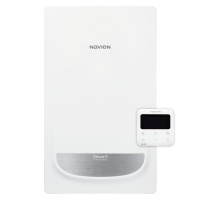 Котел газовый Navien Deluxe S Coaxial - 35K NEW настенный, 2 конт., закр.кам.сгор.