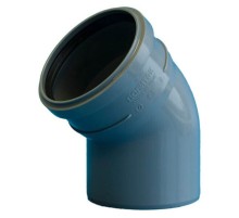 Отвод Политэк Пайп 110х45гр. ВК (60)