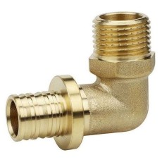 Угол VARMEGA Slide-fit 90 гр., НР, 25x3/4", аксиальный, латунь, VM51416