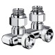 Узел нижнего подключения перекрестный Royal Thermo Design угловой 1/2"х3/4" EK (хром)