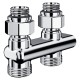 Узел нижнего подключения перекрестный Royal Thermo Design прямой 1/2"х3/4" EK (хром)