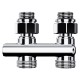Узел нижнего подключения перекрестный Royal Thermo Design прямой 1/2"х3/4" EK (хром)
