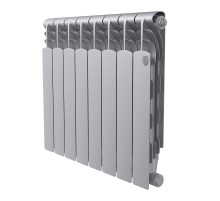 Радиатор биметаллический Royal Thermo Revolution B 500 Серебристый – 8 секц.