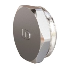 Пробка (в трубу) LD Pride DN50 (2") НР латунь никель в упаковке
