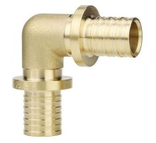 Угол VARMEGA Slide-fit 90 гр., равносторонний, 25, аксиальный, латунь, VM50813