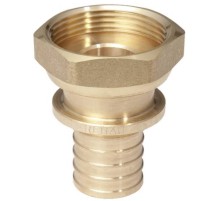 Переходник REHAU с накидной гайкой 16-1/2" RX+ , бронза