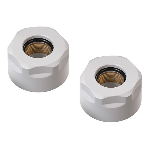 Набор подключения Royal Thermo Design 1/2" ВР - 15 мм (белый)