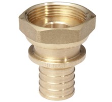 Переходник REHAU с накидной гайкой 32-1 1/2" RX+, бронза