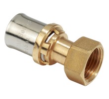 Муфта-пресс Giacomini латунь НГ 16x1/2", RM179Y113