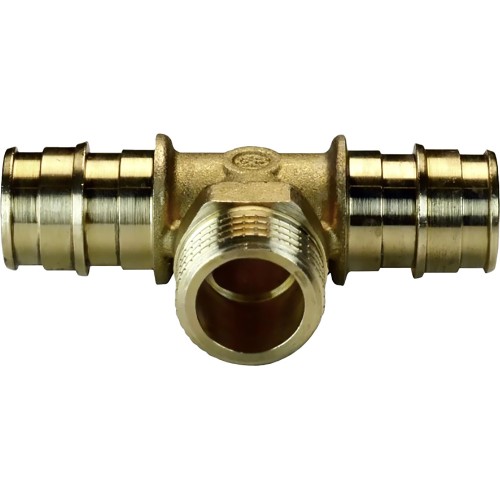 Тройник Giacomini GX НР 16x1/2"Mx16, GX153Y033