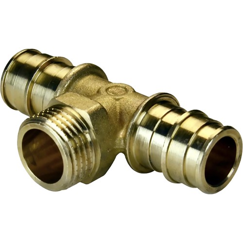 Тройник Giacomini GX НР 16x1/2"Mx16, GX153Y033