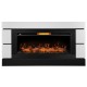 Каминокомплект: Очаг Royal Thermo Aurora RTFP/P-AR40LS, портал Moderno 42/40/36, белый, р/в