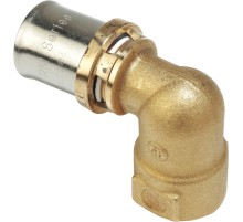 Угольник-пресс Giacomini латунь ВР 20x3/4", RM129Y047