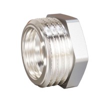 Футорка латунная LD Pride DN50х32 (2"НР х 1 1/4" ВР) латунь ник бир