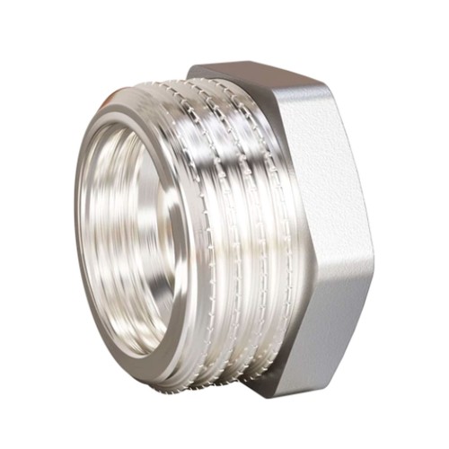 Футорка латунная LD Pride DN50х32 (2"НР х 1 1/4" ВР) латунь ник бир