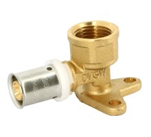 Водорозетка Uni-Fitt пресс-В 16х1/2" h 39 мм