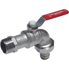 Кран шаровой Giacomini садовый с рычагом 3/4", R621X014