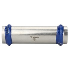 Муфта VARMEGA двухраструбная Inox Press надвижная 22x22