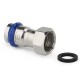 Муфта VARMEGA раструбная Inox Press с накидной гайкой 28x3/4"