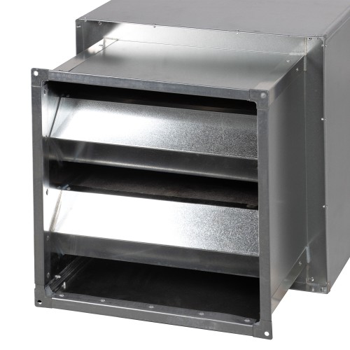 Крышный короб с шумоглушением SHUFT RRS 355-400 для вентилятора RMV