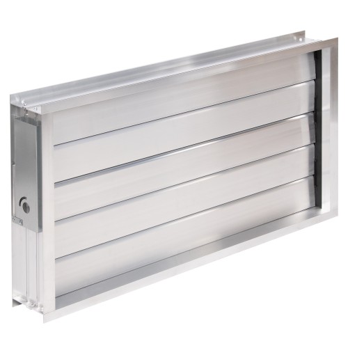 Клапан воздушный SHUFT DRr 300х100 с подставкой под электропривод