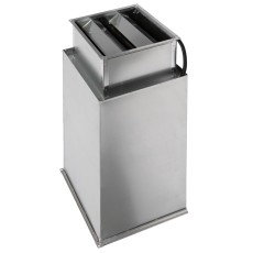 Крышный короб с шумоглушением SHUFT RRS 450-500 для вентилятора RMV