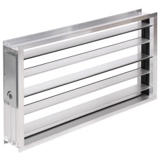 Клапан воздушный SHUFT DRr 400х250 с подставкой под электропривод