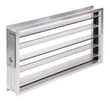 Клапан воздушный SHUFT DRr 350х200 с подставкой под электропривод