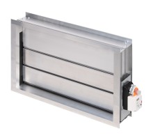 Клапан воздушный с электроприводом GRUNER DRr 700x400+227-230-05