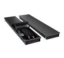 Конвектор внутрипольный Royal Thermo ATRIUM TURBO-80/300/1600-DG-U-BL