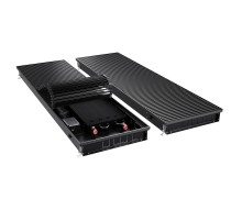 Конвектор внутрипольный Royal Thermo ATRIUM TURBO-80/400/900-DG-U-BL