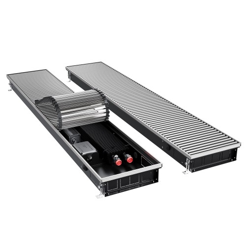 Конвектор внутрипольный Royal Thermo ATRIUM TURBO-80/250/2000-DG-U-NA