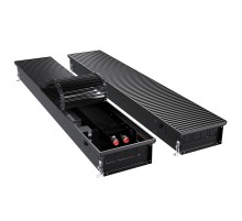 Конвектор внутрипольный Royal Thermo ATRIUM TURBO-110/250/2500-DG-U-BL