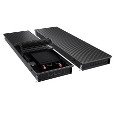 Конвектор внутрипольный Royal Thermo ATRIUM TURBO-90/400/1600-DG-U-BL