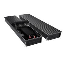 Конвектор внутрипольный Royal Thermo ATRIUM TURBO-110/300/1900-DG-U-BL