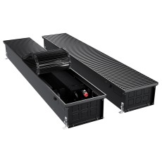 Конвектор внутрипольный Royal Thermo ATRIUM TURBO-150/250/3000-DG-U-BL