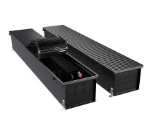 Конвектор внутрипольный Royal Thermo ATRIUM TURBO-190/250/2800-DG-U-BL